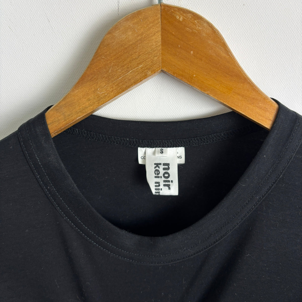 Noir Kei Ninomiya Black T-shirt [S]