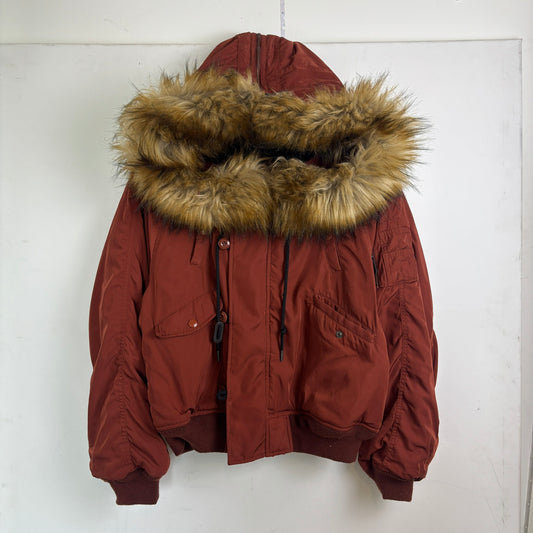 Moussy N2B Split Hood Bomber Jacket [S/M]