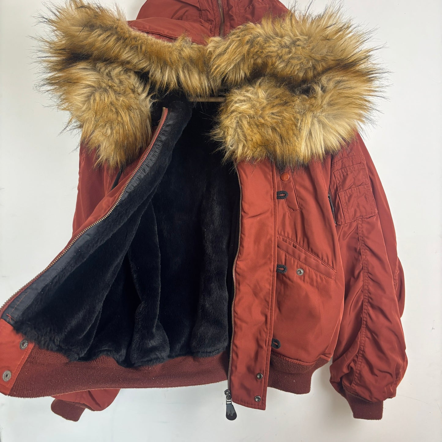 Moussy N2B Split Hood Bomber Jacket [S/M]